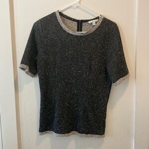 CAbi Charcoal/Black Shirt M